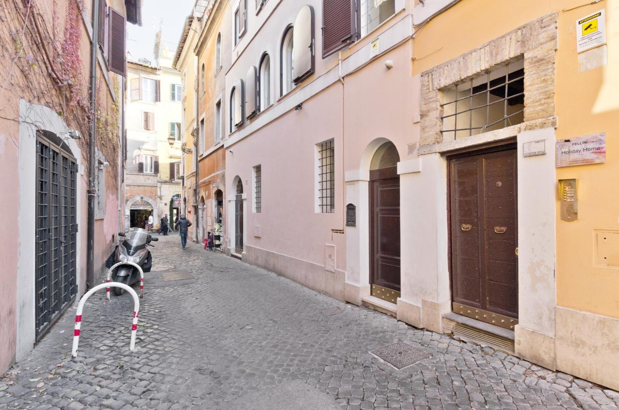 Studio Vicolo De Renzi Trastevere Rom Eksteriør billede
