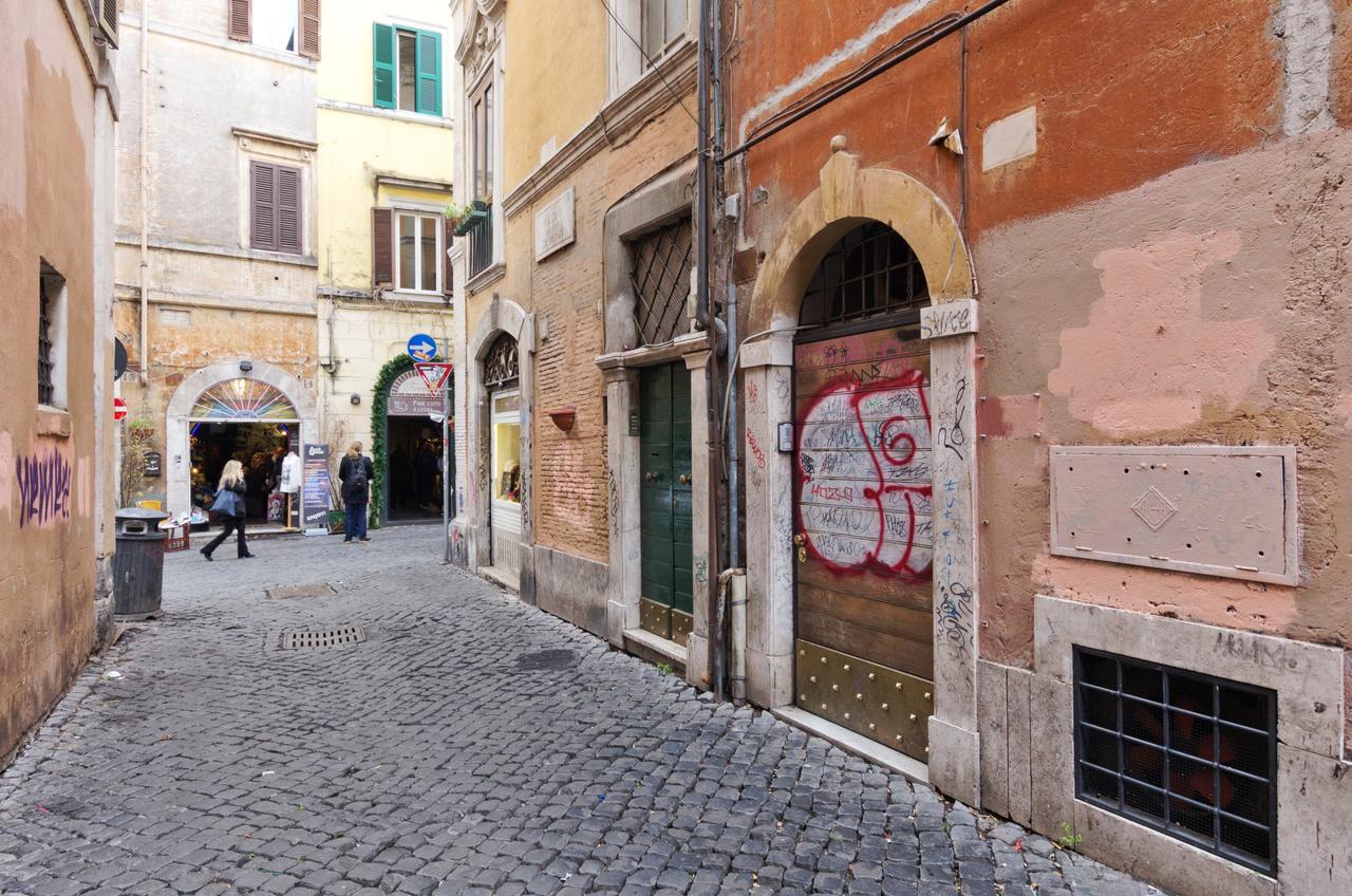 Studio Vicolo De Renzi Trastevere Rom Eksteriør billede